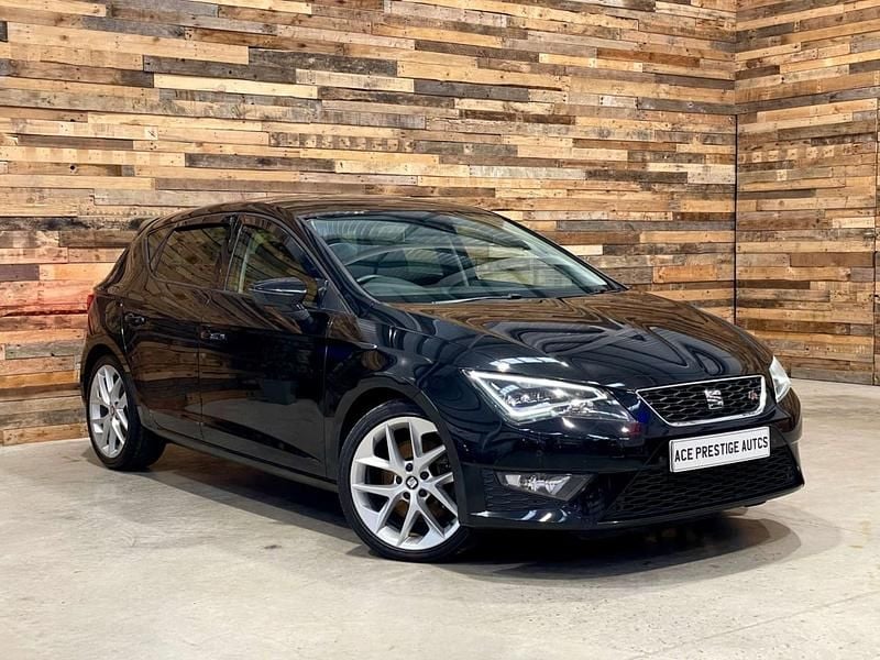 Black Used 2014 Seat Leon FR Hatchback | £9,085 (Fair price) - Image 1/4