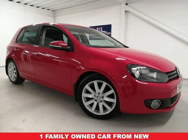 Used VW Golf VII GT 140 HP (102 kW) 2012 Red Hatchback