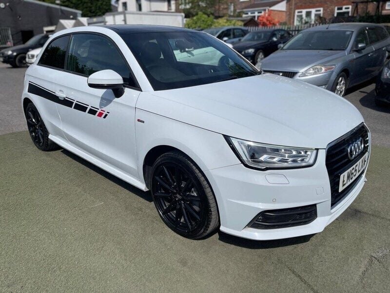 White Used 2015 Audi A1 S-Line Hatchback | £7,000 (Fair price) - Image 1/3