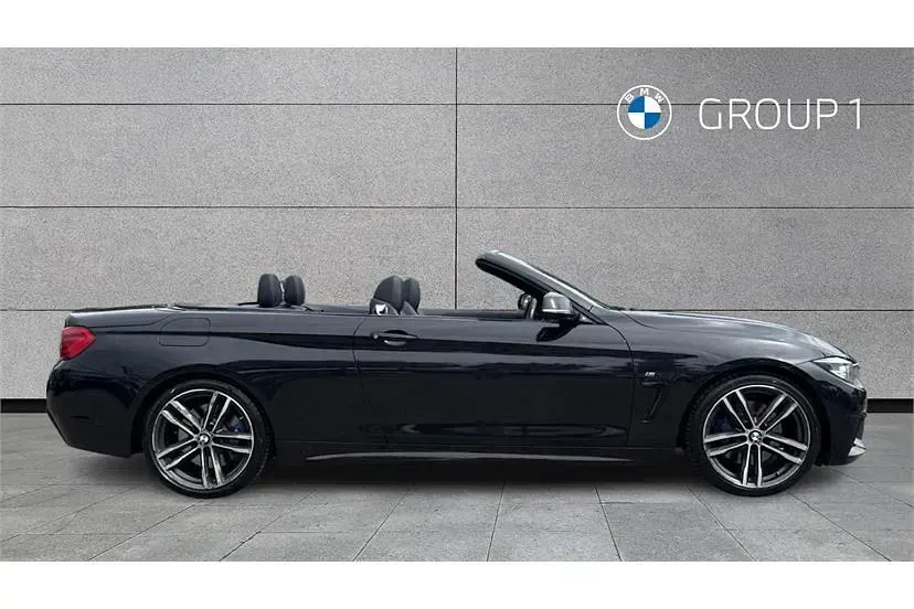 Used BMW 420 M Sport 184 HP (135 kW) 2019 Black sapphire metallic paint Cabriolet