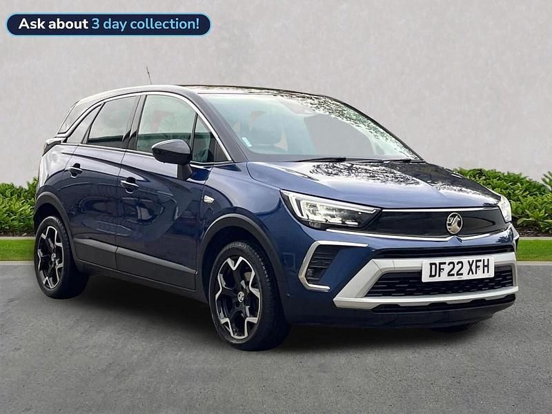 Blue Used 2022 Vauxhall Crossland Edition SUV | £12,834 (Fair price) - Image 1/4