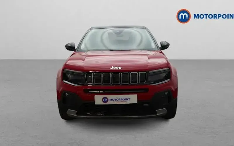 Used Jeep Avenger EV Summit 114 kW (156 HP) 2024 Red/black SUV