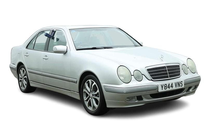 Used Mercedes E240 Elegance 2001 Silver Sedan