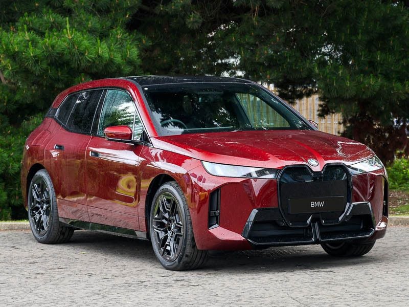 Red New 2025 BMW iX M Sport SUV | £77,998 (Super price) - Image 1/4