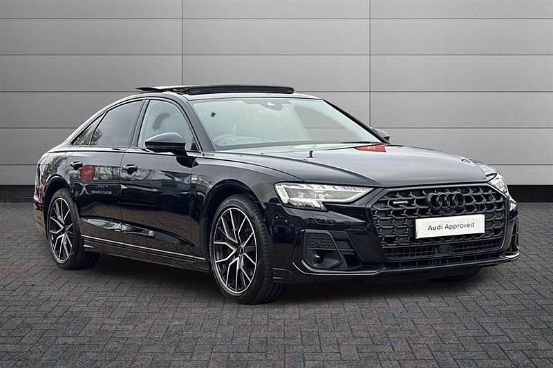 Used Audi A8 Black Edition 340 HP (250 kW) 2025 Mythos black Sedan