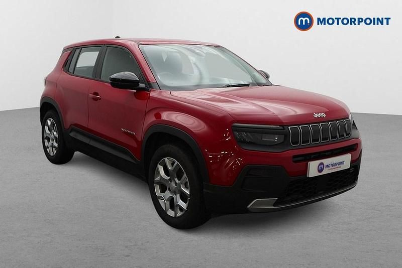 Red Used 2024 Jeep Avenger Altitude SUV | £15,799 (Fair price) - Image 1/4