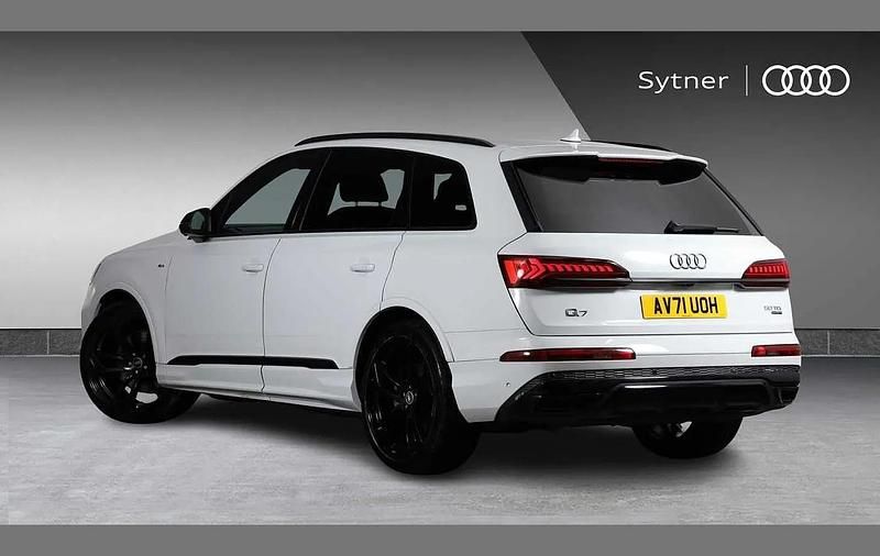 Used Audi Q7 Black Edition 281 HP (206 kW) 2021 White SUV