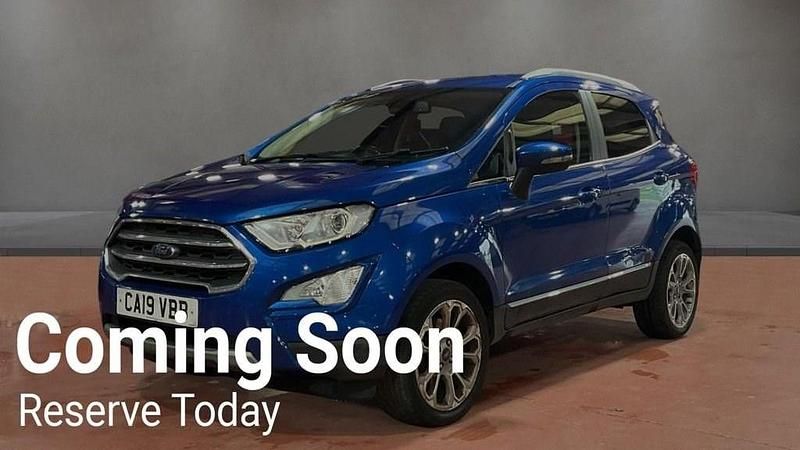 Used Ford Ecosport Titanium 100 HP (73 kW) 2019 Blue SUV