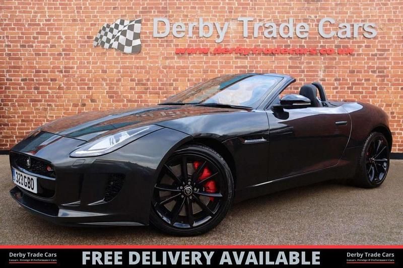 Used Jaguar F-Type Supercharged 380 HP (279 kW) 2013 Grey Cabriolet