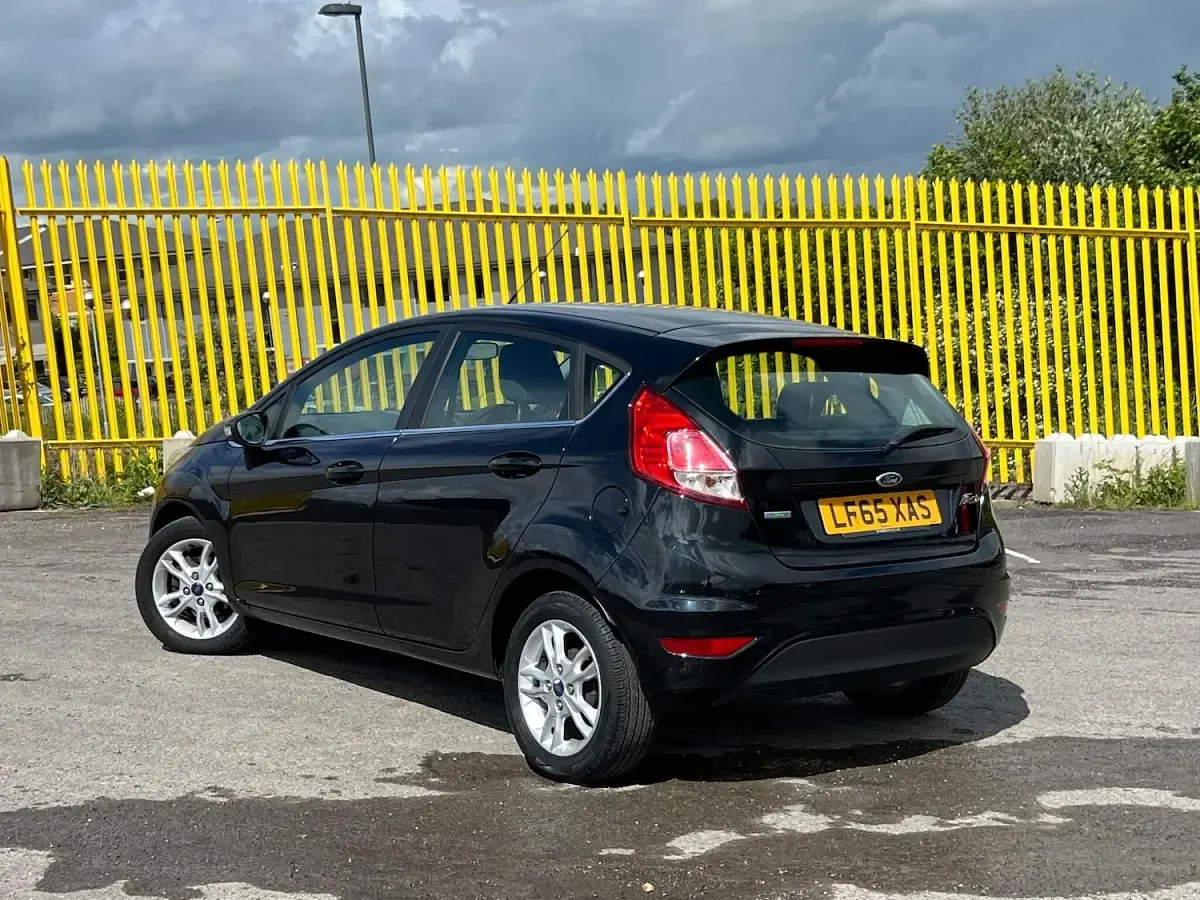 Used Ford Fiesta Zetec 2015 Black Hatchback