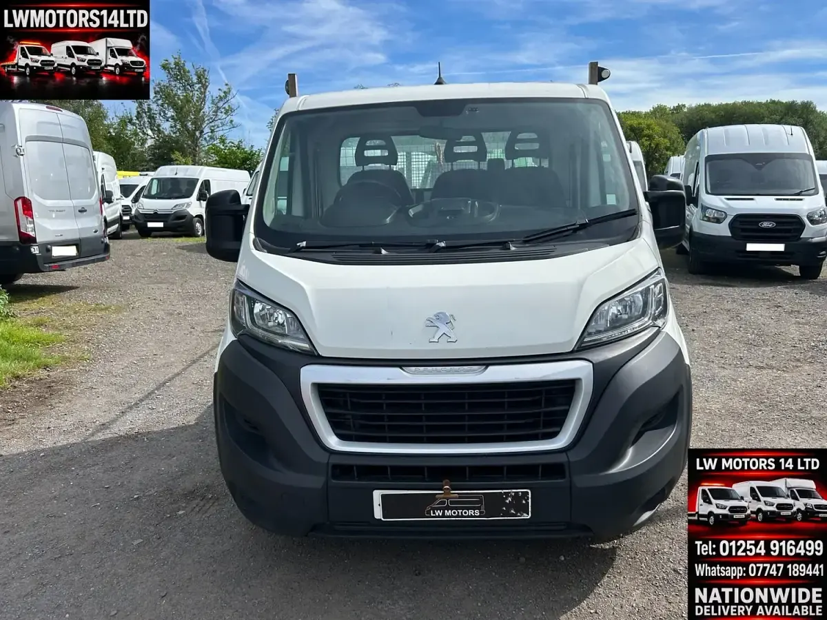 Used Peugeot Boxer 140 HP (102 kW) 2021 White Van