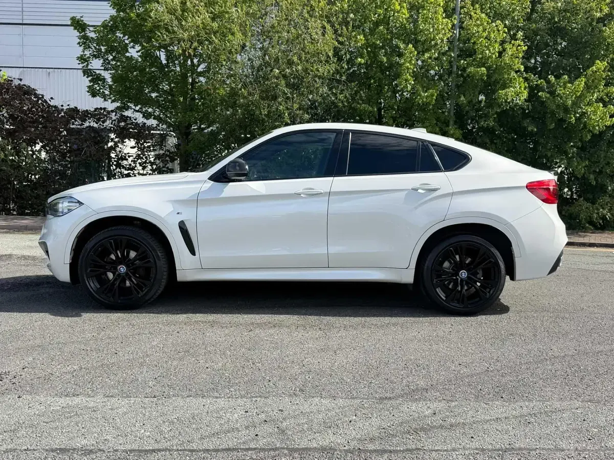 Used BMW X6 M Sport 254 HP (186 kW) 2018 White SUV