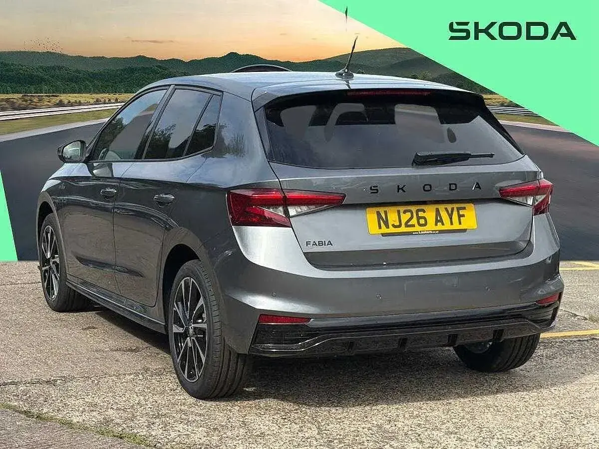 New Skoda Fabia Monte Carlo 147 HP (108 kW) 2026 Grey Hatchback
