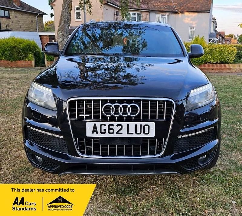White Used 2024 Audi Q7 S-Line SUV | £13,899 - Image 1/4