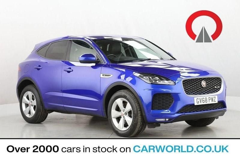 Blue Used 2018 Jaguar E-Pace R-Dynamic SUV | £13,390 (Fair price) - Image 1/3