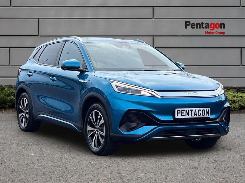 Surfing blue Used 2025 BYD Atto 3 Design SUV | £33,995 - Image 1/4