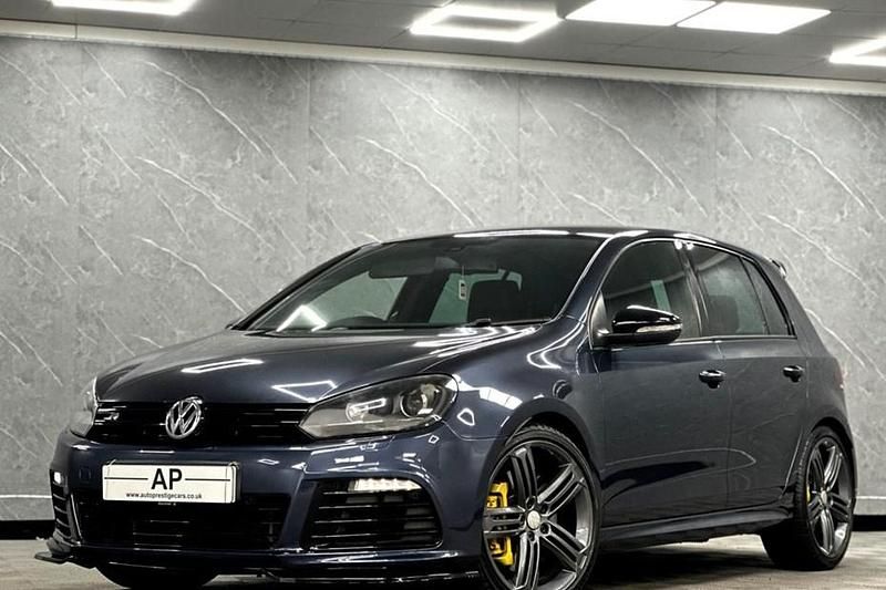 Used VW Golf VI R 2010 Blue Hatchback