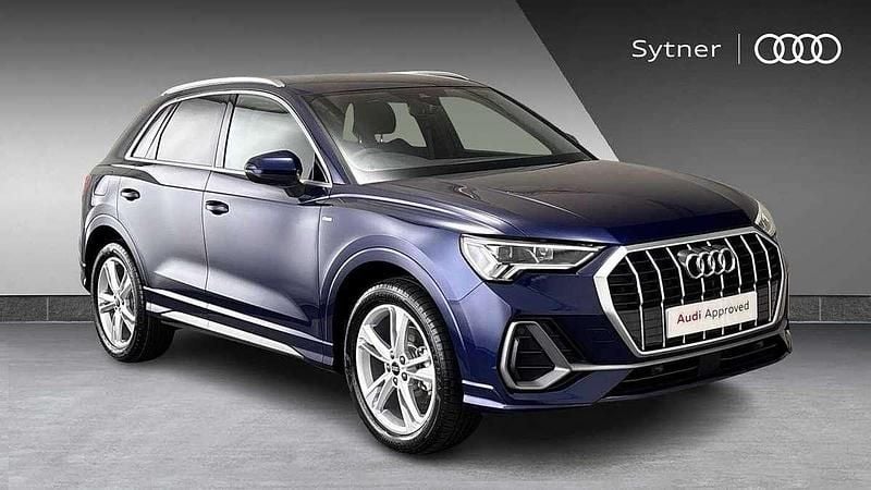 Blue Used 2025 Audi Q3 S-Line SUV | £32,500 (Fair price) - Image 1/4
