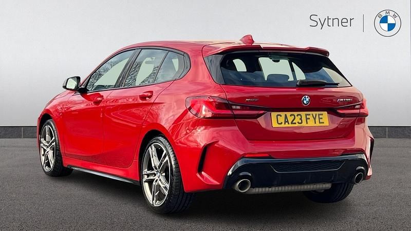 Used BMW M135 Shadowline 302 HP (222 kW) 2023 Red Hatchback