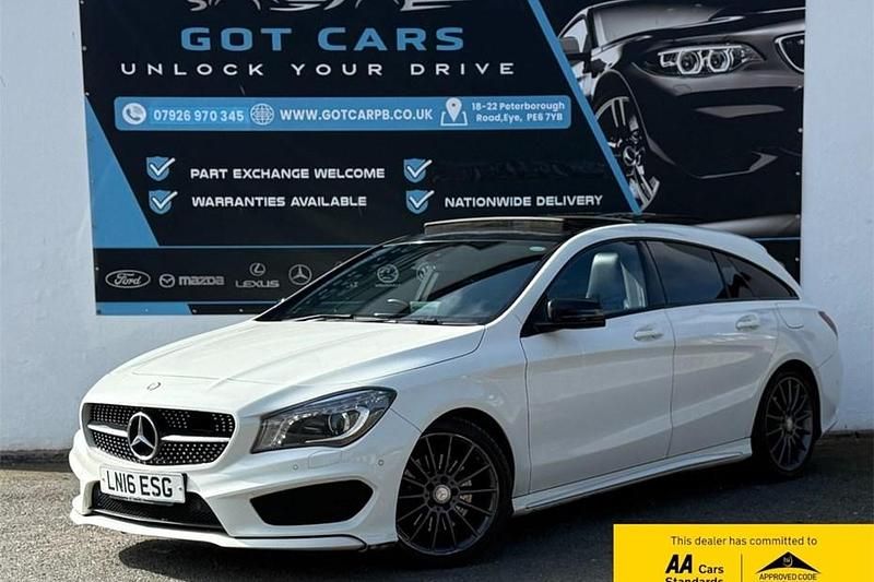 Used Mercedes CLA220 AMG 177 HP (130 kW) 2016 White Sedan