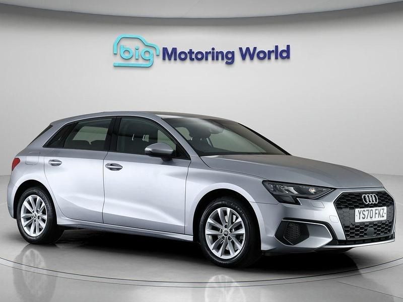 Silver Used 2020 Audi A3 Hatchback | £15,200 (Good price) - Image 1/4