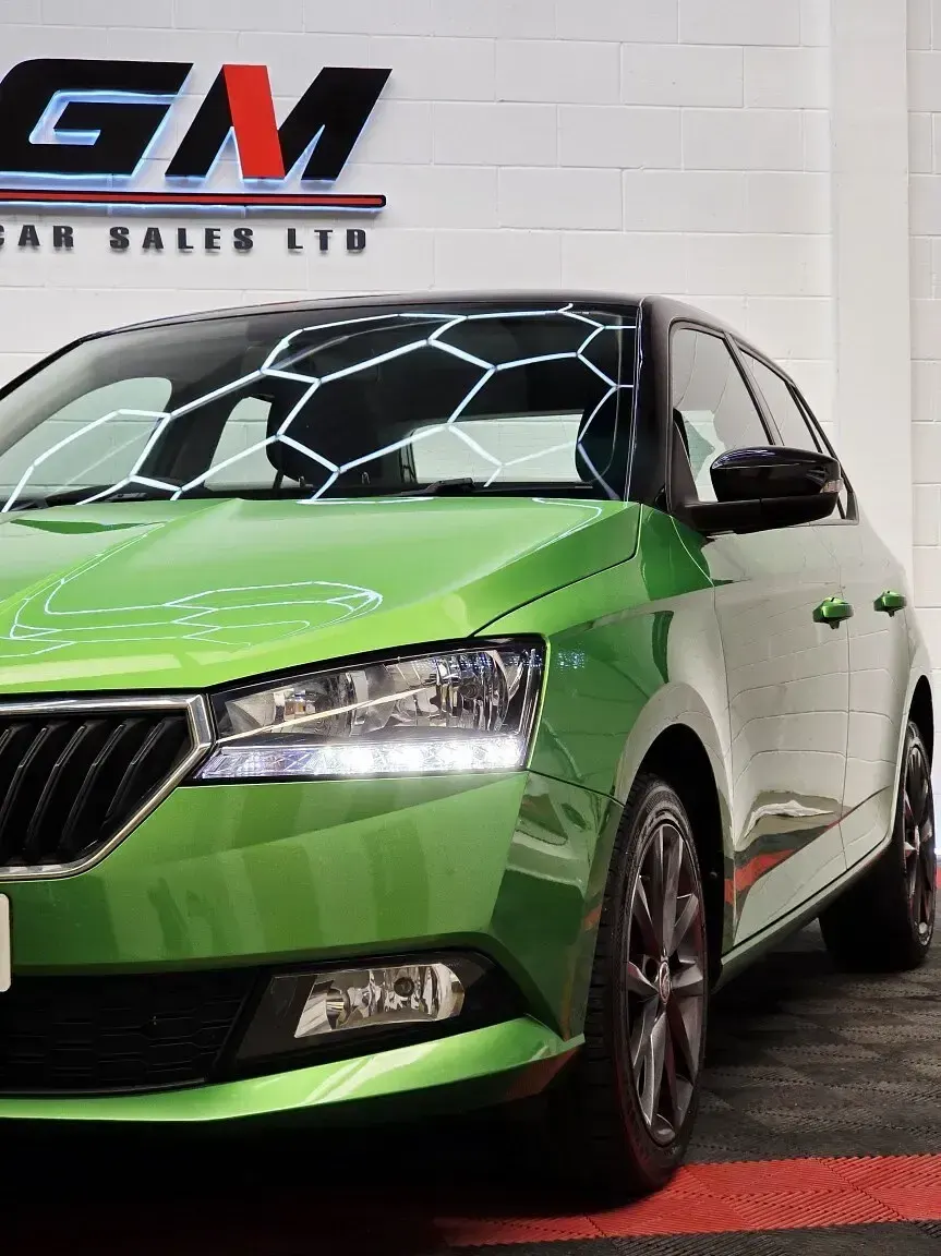 Used Skoda Fabia Colour Edition 95 HP (69 kW) 2020 Green Hatchback