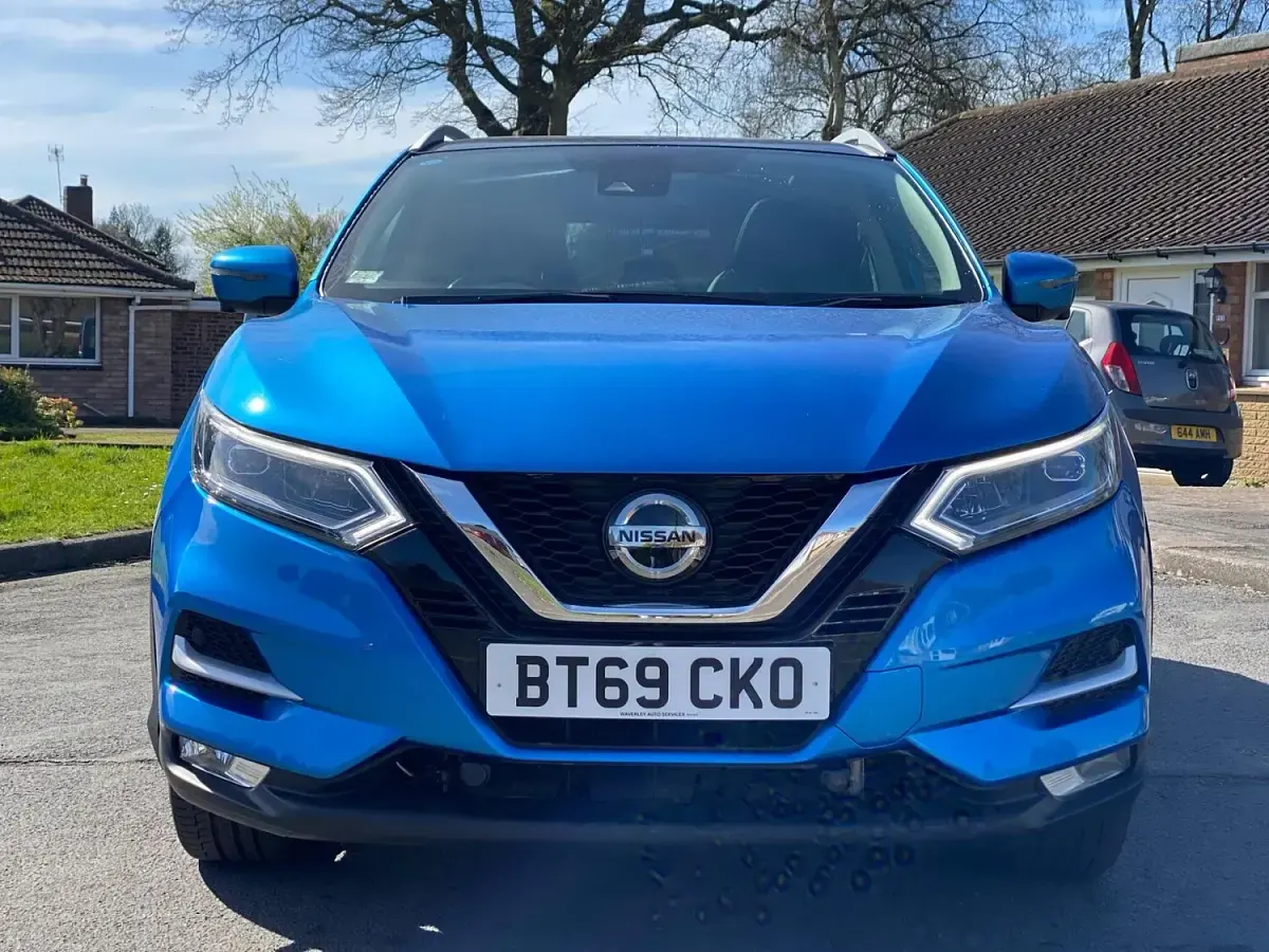 Gebraucht Nissan Qashqai Tekna 2019 Blau SUV
