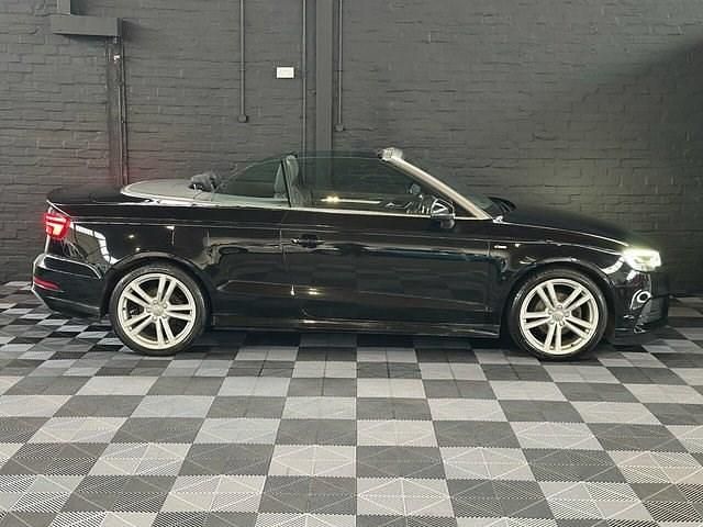 Used Audi Cabriolet S-Line 150 HP (110 kW) 2017 Black Cabriolet