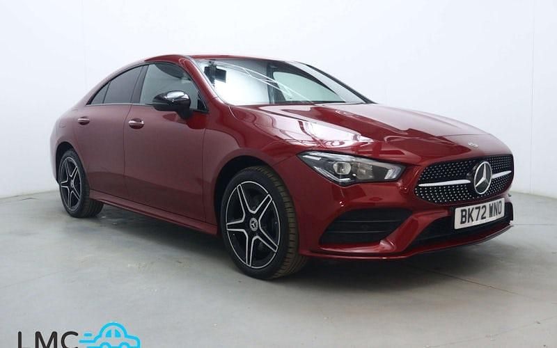 Used Mercedes CLA250e AMG Line Premium 218 HP (160 kW) 2022 Red Sedan