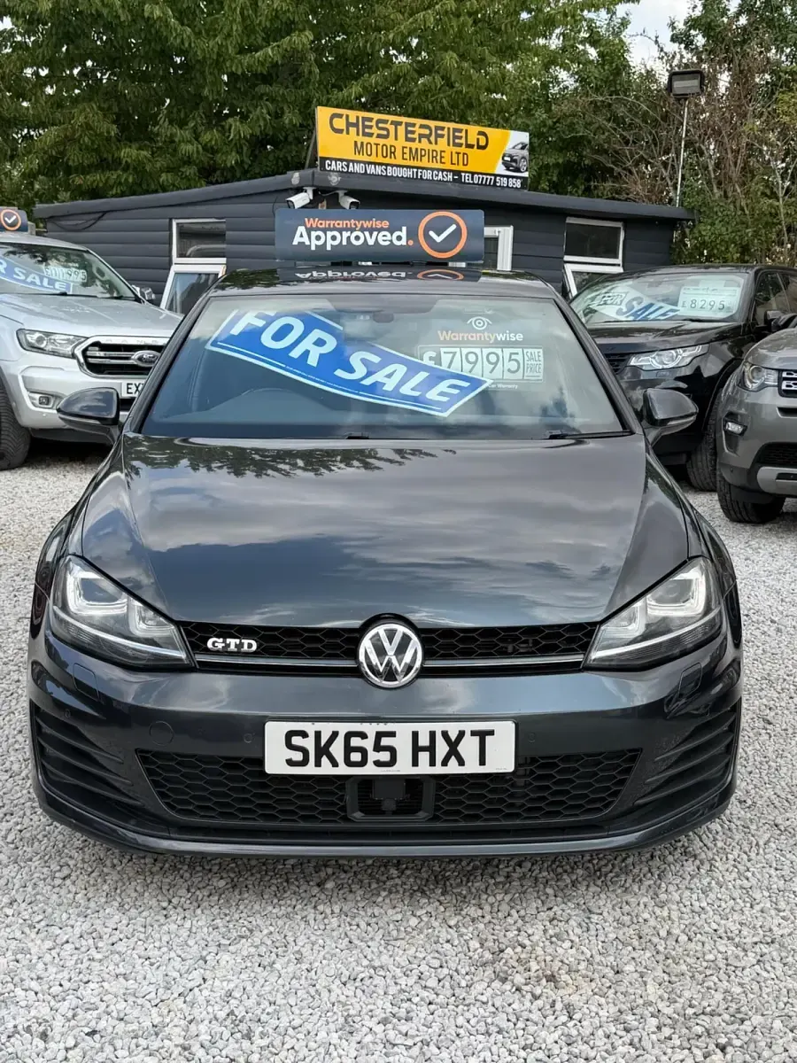 Used VW Golf VII GTD 181 HP (133 kW) 2015 Grey Hatchback