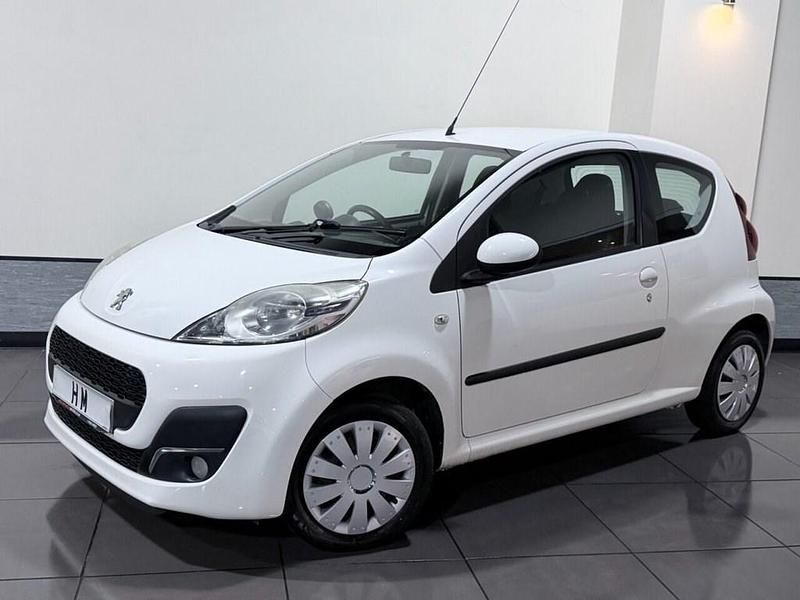 White Used 2014 Peugeot 107 Active Hatchback | £2,695 (Fair price) - Image 1/4