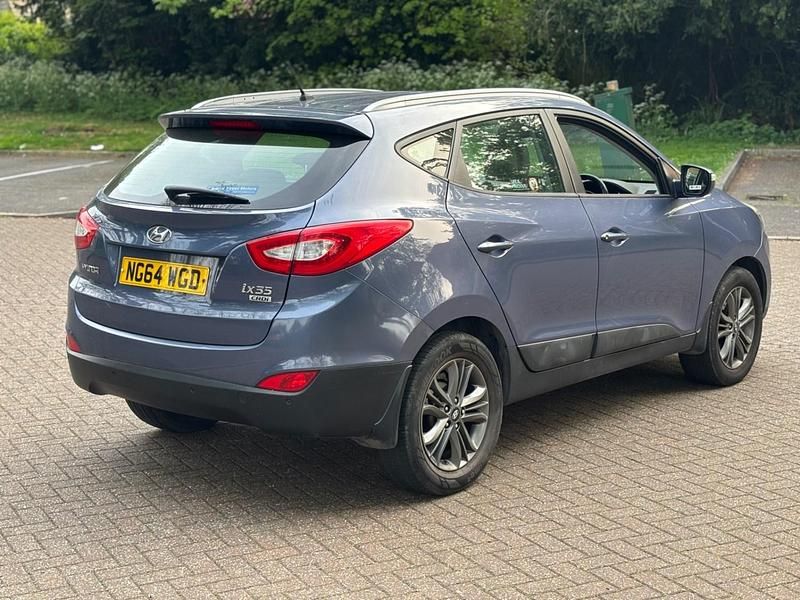 Used Hyundai ix35 SE 115 HP (84 kW) 2014 Blue SUV