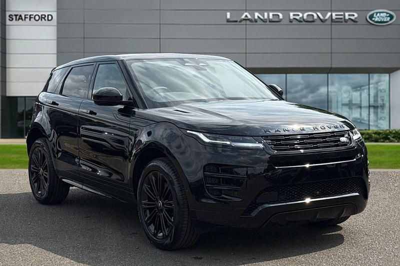 Black New 2025 Land Rover Range Rover evoque SE Dynamic SUV | £49,814 (Fair price) - Image 1/4