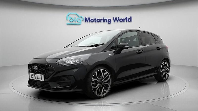 Used Ford Fiesta ST-Line X 100 HP (73 kW) 2022 Black Hatchback