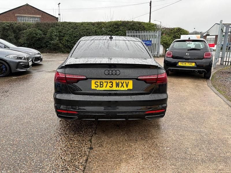 Used Audi A4 Black Edition 163 HP (119 kW) 2024 Black Sedan