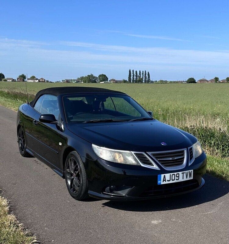 Black Used 2009 Saab 9-3 Cabriolet Vector Cabriolet | £3,295 (A bit pricey) - Image 1/4