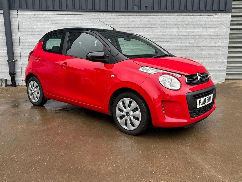 Used Citroën C1 Feel 2018 Red Hatchback