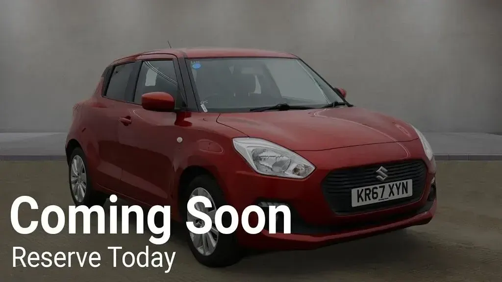 Used Suzuki Swift SZ-T 111 HP (81 kW) 2017 Red Hatchback