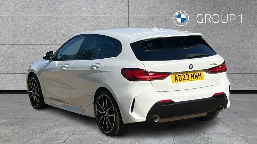 Used BMW 128 Shadowline 265 HP (194 kW) 2023 White Hatchback