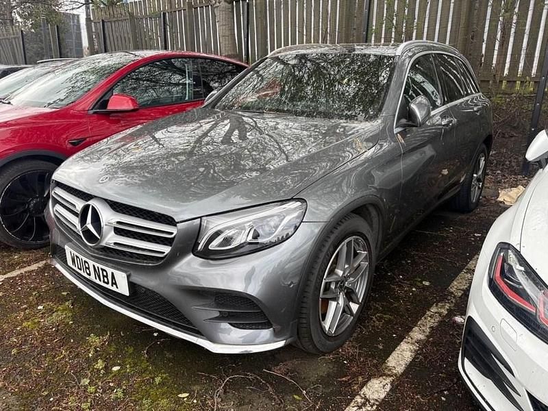Used Mercedes GLC220 AMG line 2018 Grey SUV