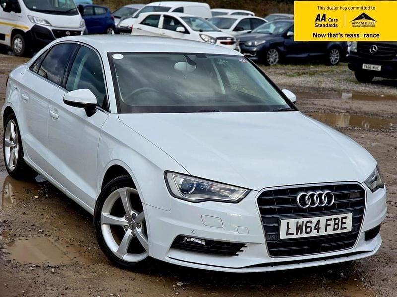 White Used 2014 Audi A3 S-Line Sedan | £9,444 (Good price) - Image 1/4