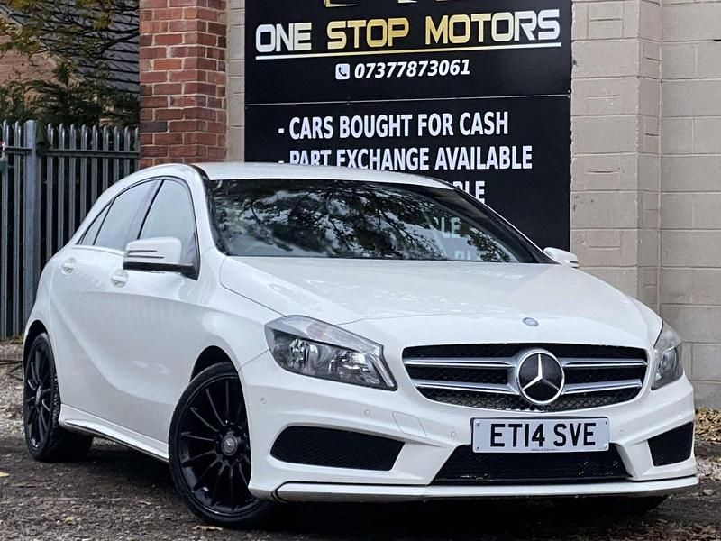 White Used 2014 Mercedes A180 AMG Hatchback | £6,495 (Good price) - Image 1/4