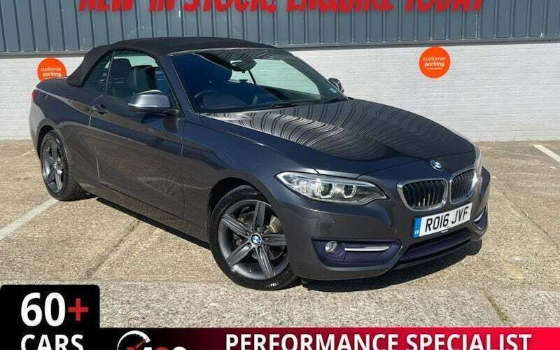 Grey Used 2015 BMW 220 Sport Line Cabriolet | £12,000 (A bit pricey) - Image 1/3