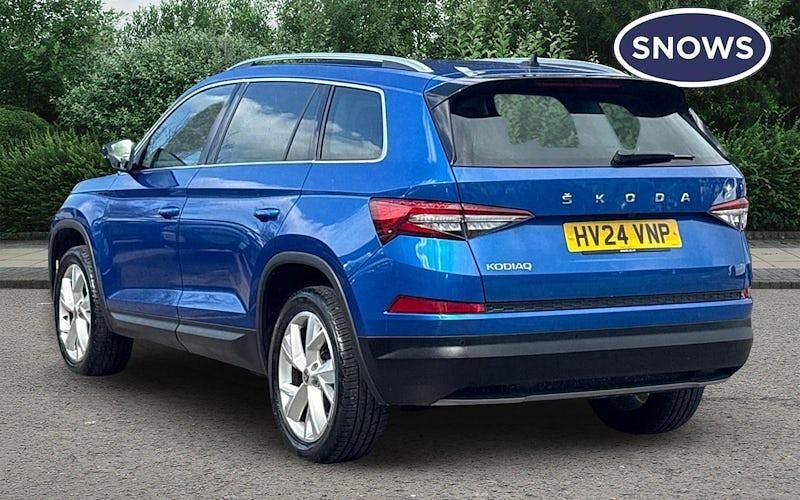 Used Skoda Kodiaq SE L Executive 150 HP (110 kW) 2024 Blue SUV