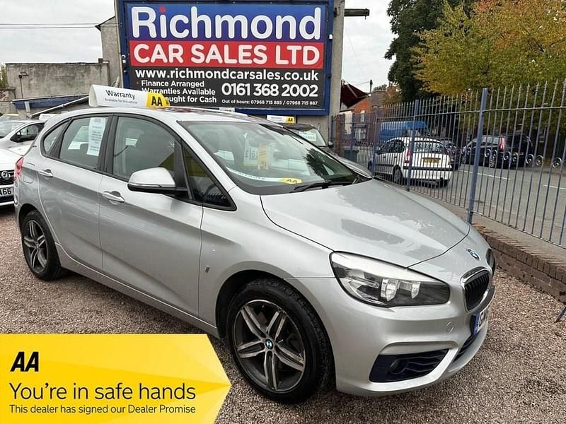 Silver Used 2017 BMW 225 Active Tourer Sport Line MPV | £6,995 (Expensive) - Image 1/3