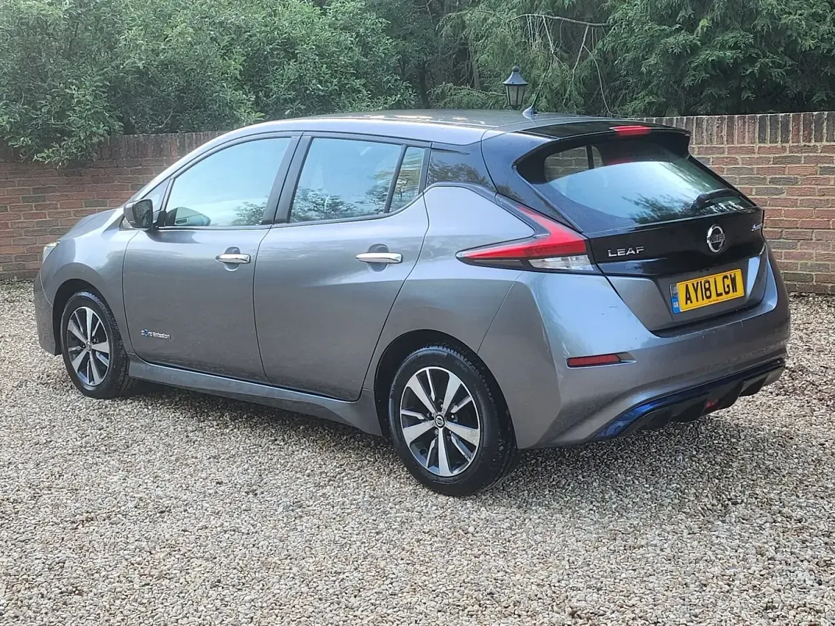 Used Nissan Leaf Acenta 2018 Grey Hatchback