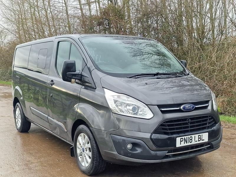 Begagnad Ford Transit Custom Trend 130 HK (95 kW) 2018 Grå Van