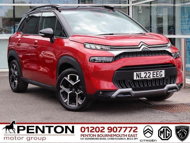 Red Used 2022 Citroën C3 Aircross PureTech SUV | £16,490 (Fair price) - Image 1/4