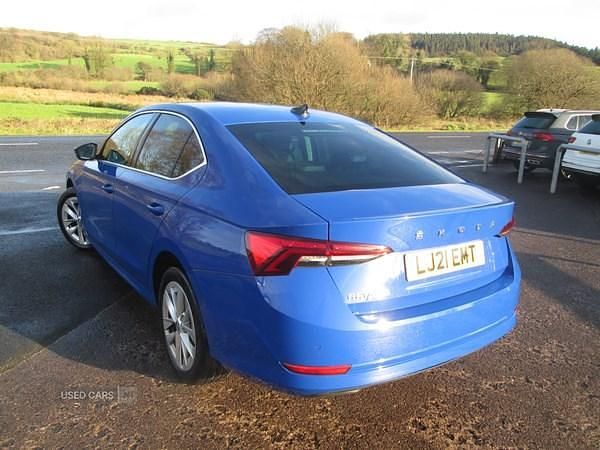 Used Skoda Octavia SE L 2021 Blue Hatchback