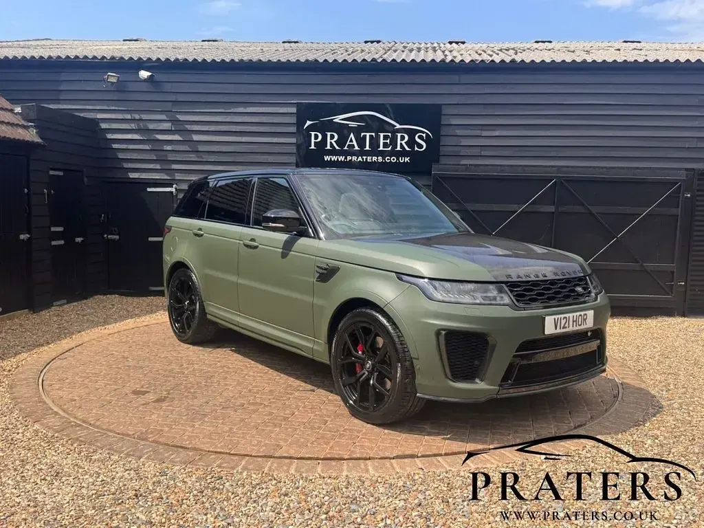 Used Land Rover Range Rover Sport SVR 575 HP (422 kW) 2018 SUV